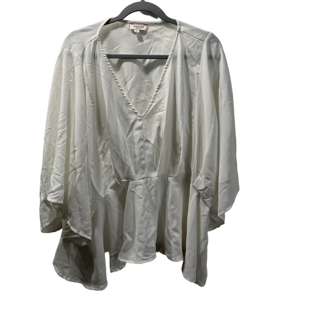 Andree’ by Unit|White Blouse|Size 1X